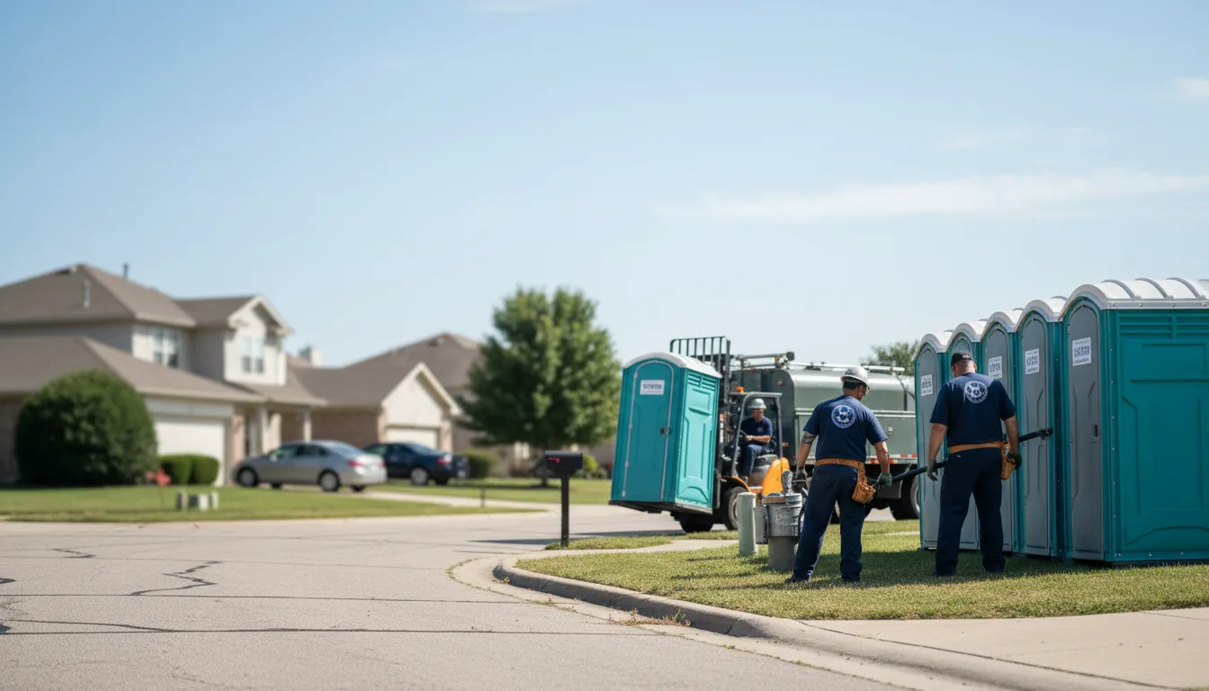 Porta Potty Rental in Mclean, TX near me